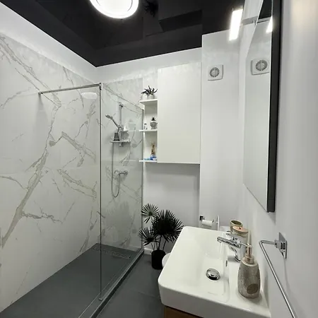 公寓 Sea View Luxury Retreat - Private Parking 那沃达利