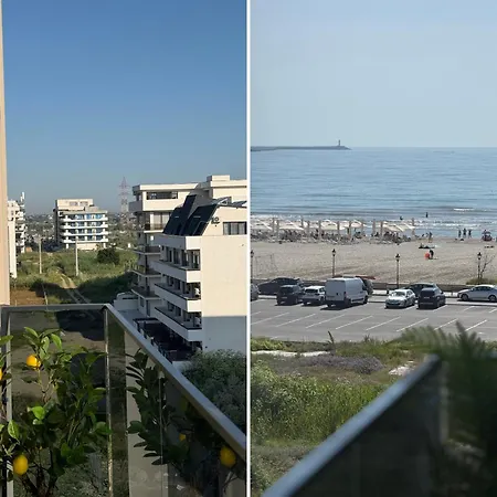 公寓 Sea View Luxury Retreat - Private Parking 那沃达利