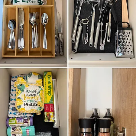 Sea View Luxury Retreat - Private Parking Lägenhet