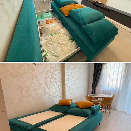 Sea View Luxury Retreat - Private Parking Lägenhet Năvodari